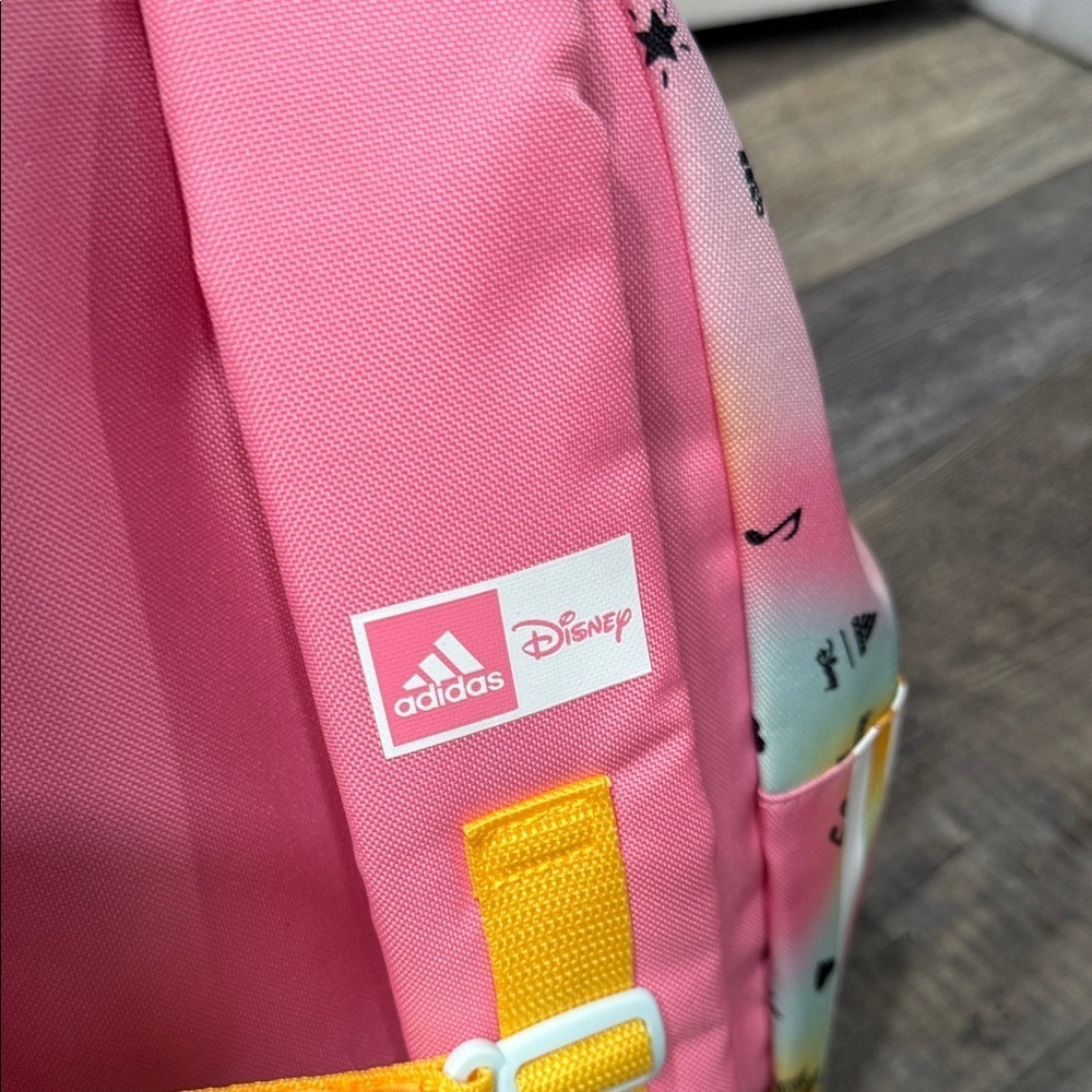 Disney adidas Kids Backpack - Pink and Aqua - Picture 4 of 7